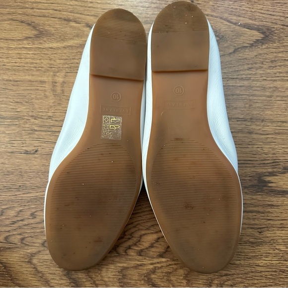 Everlane White The Day Loafer Leather Shoes Flats Size 10 Made in Italy - Picture 5 of 8